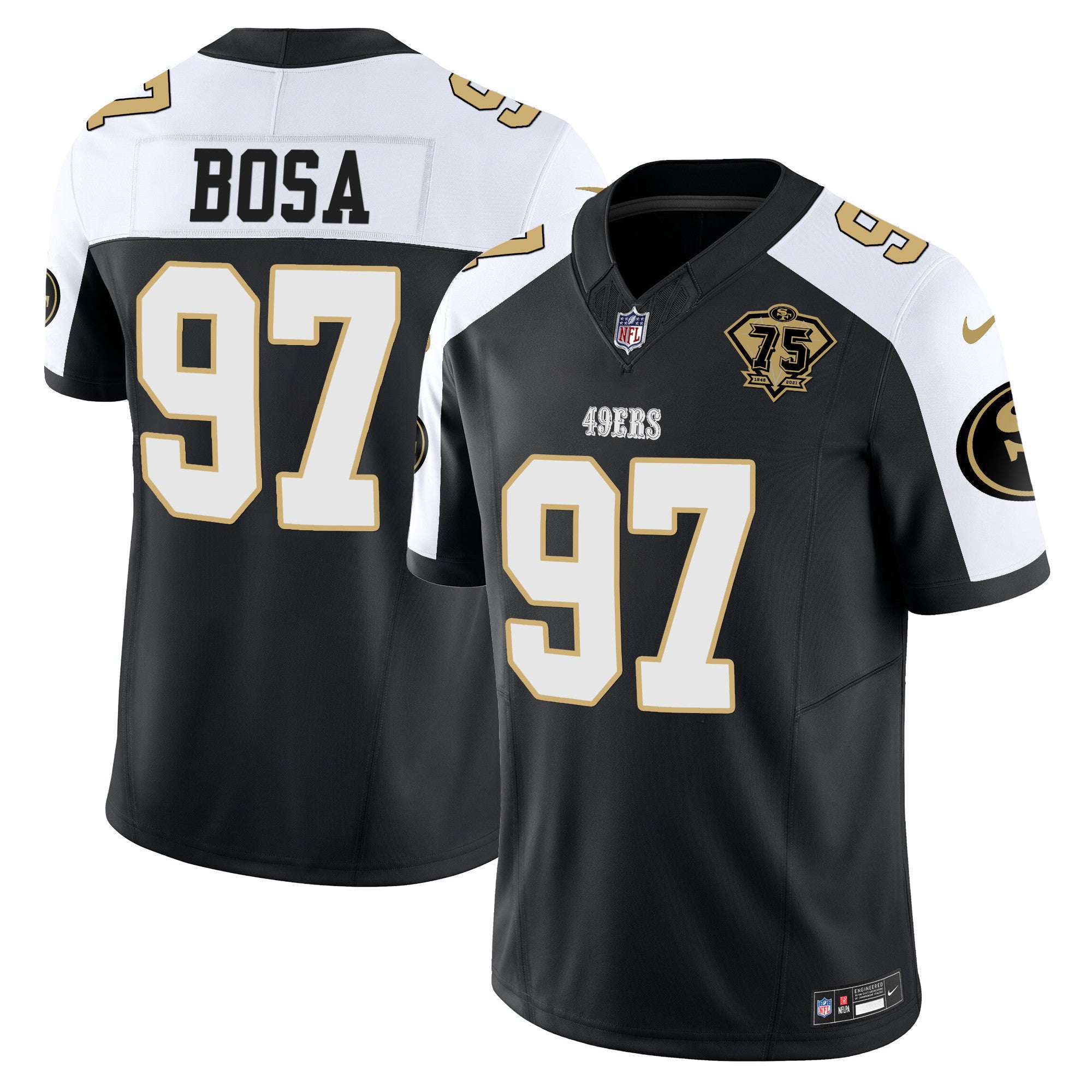 Men's 49ers Special Vapor Limited Jersey - All Stitched