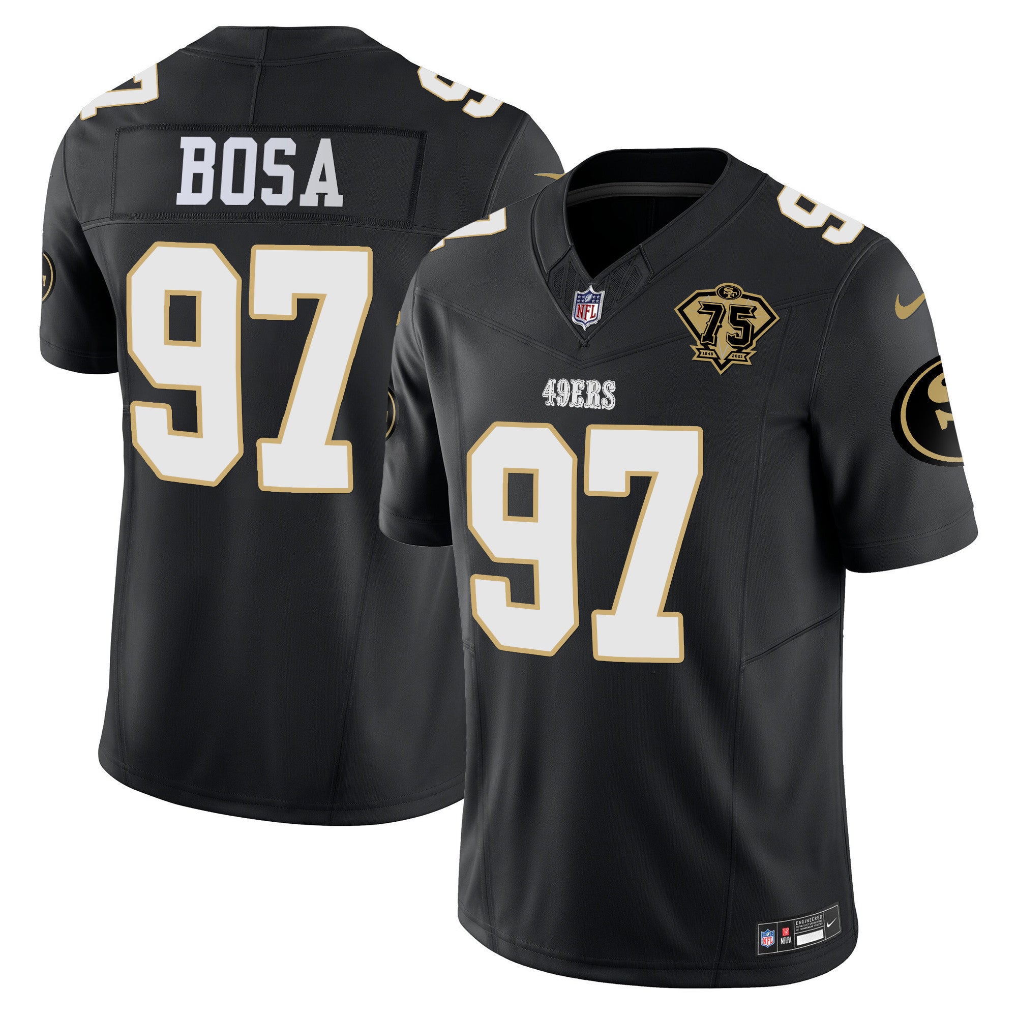 Men's 49ers Special Vapor Limited Jersey - All Stitched