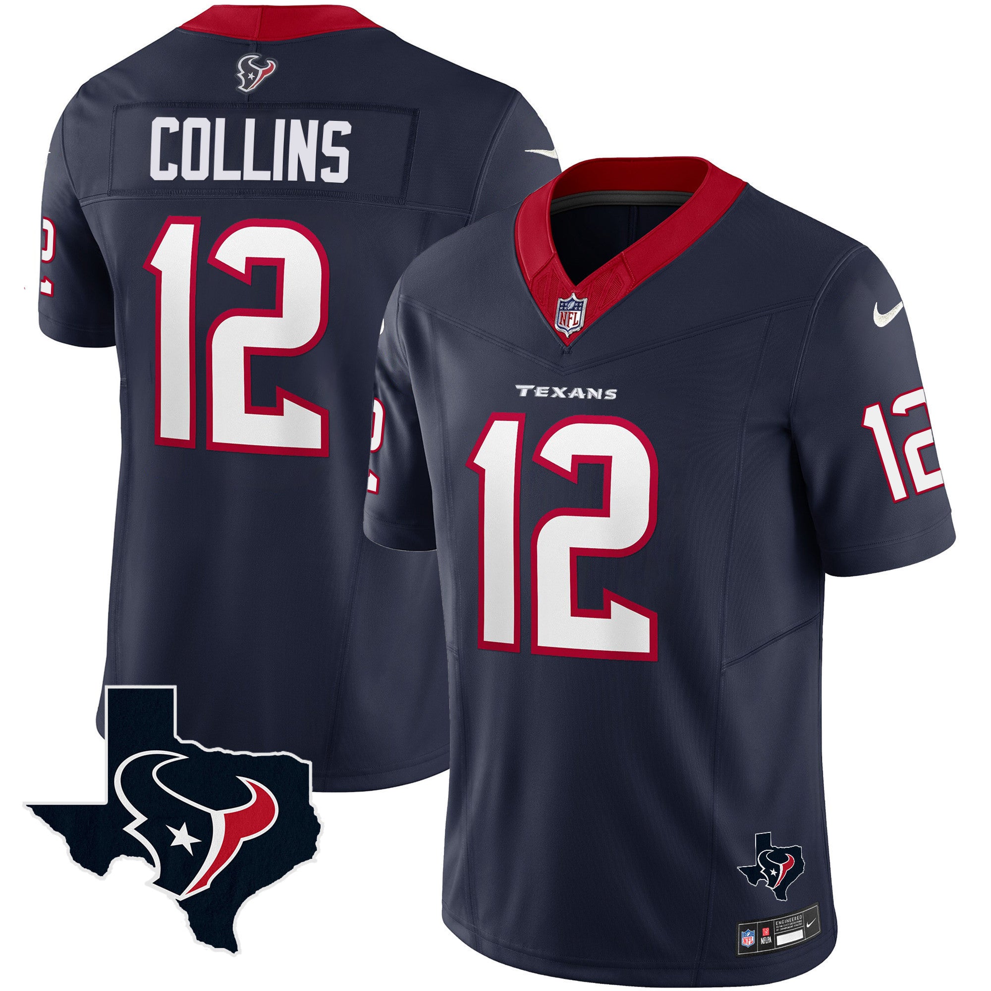 Men's Houston Texans Vapor Limited Jersey - All Stitched