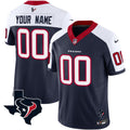 Houston Texans Vapor Limited Custom V8 Jersey - All Stitched