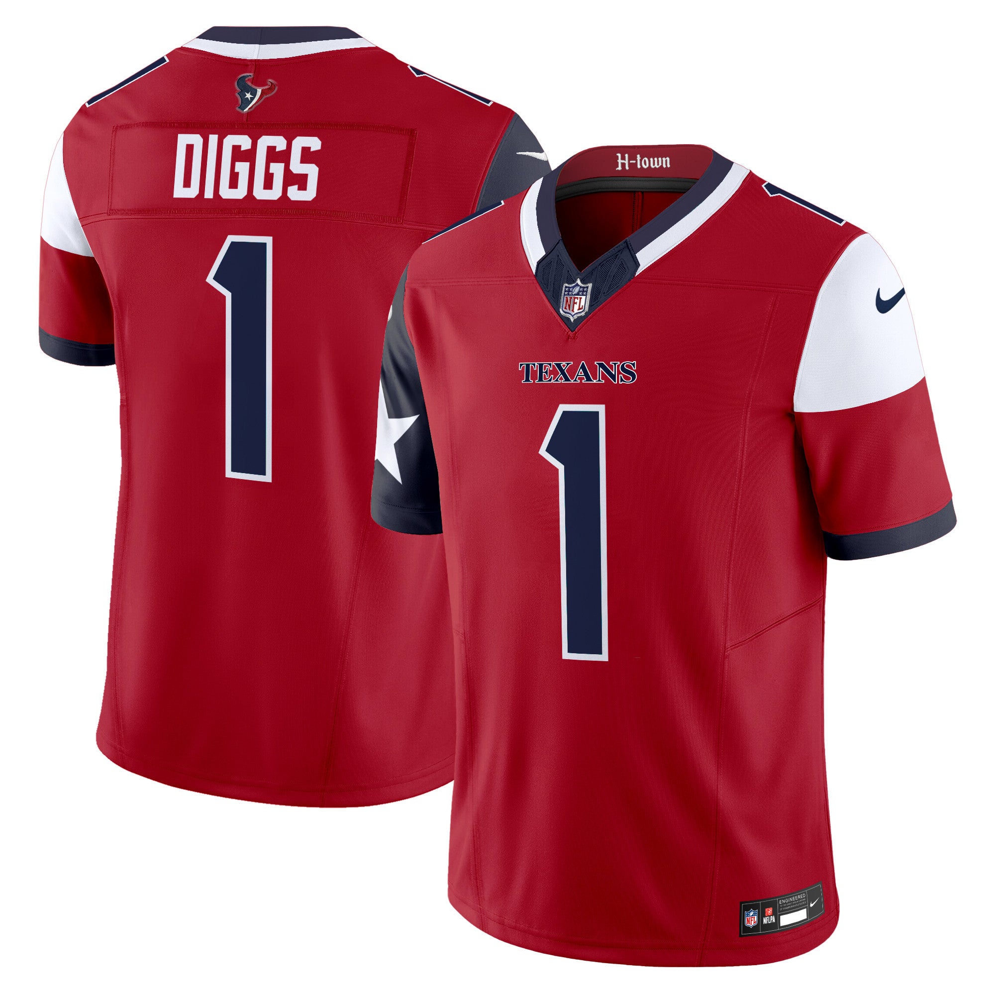 Men's Houston Texans 2024 Vapor Limited Jersey V5 - All Stitched