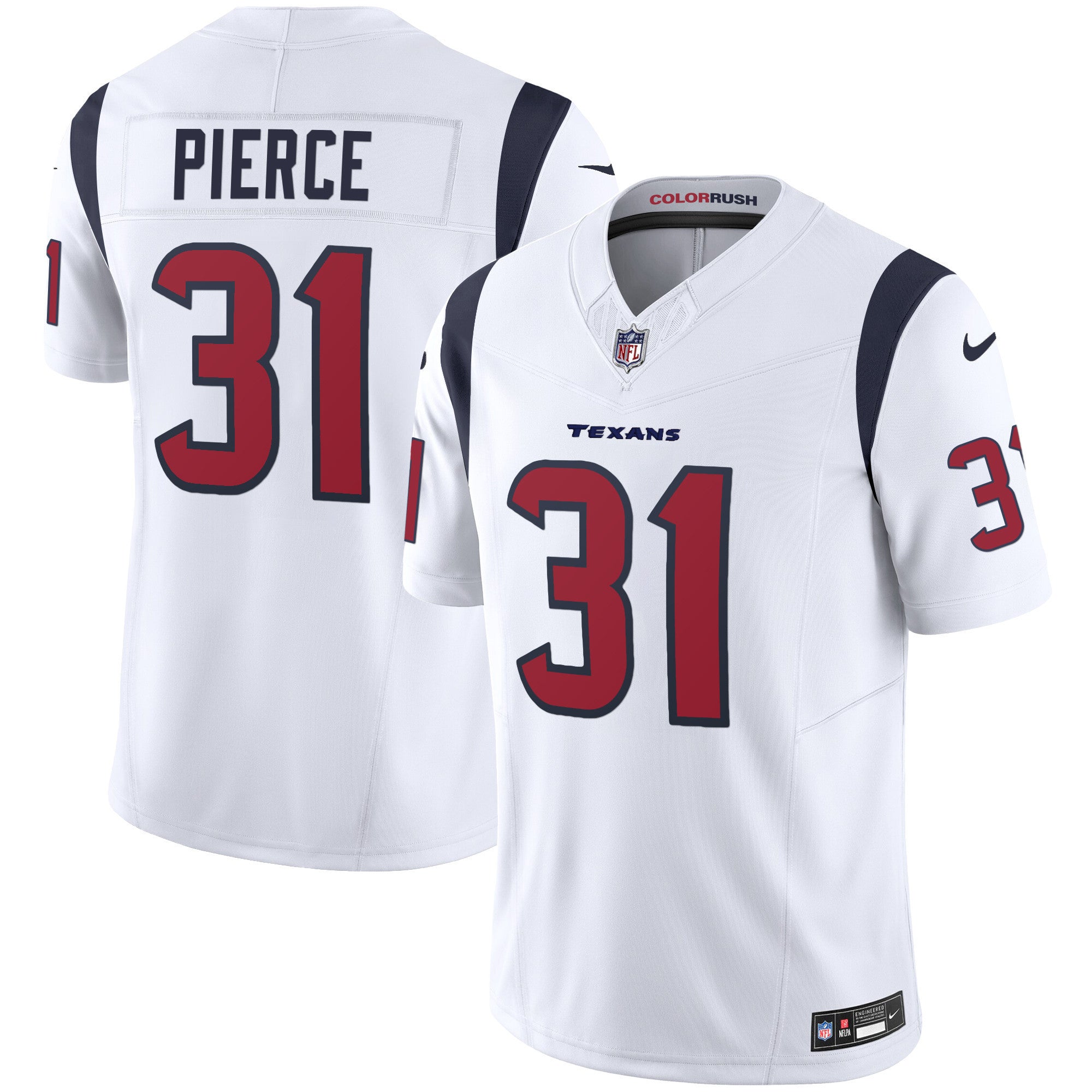 Men's Houston Texans Color Rush Legend Vapor Jersey - All Stitched