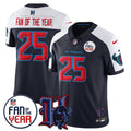 Women's Houston Texans "Fan Of The Year" Jersey - All Stitched