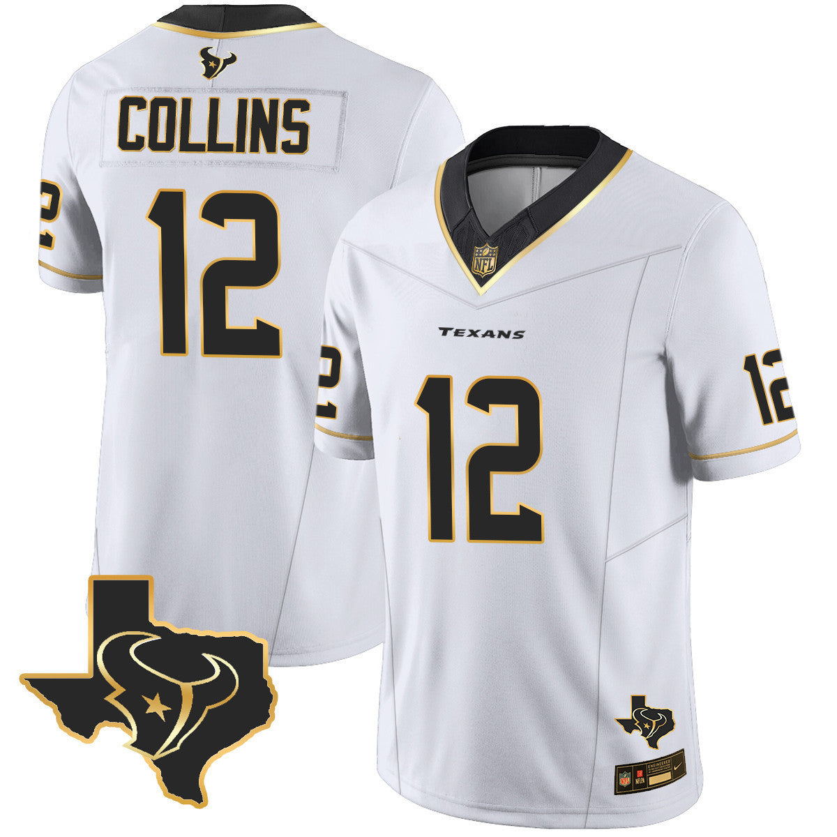 Men's Houston Texans Vapor Limited Jersey V8 - All Stitched