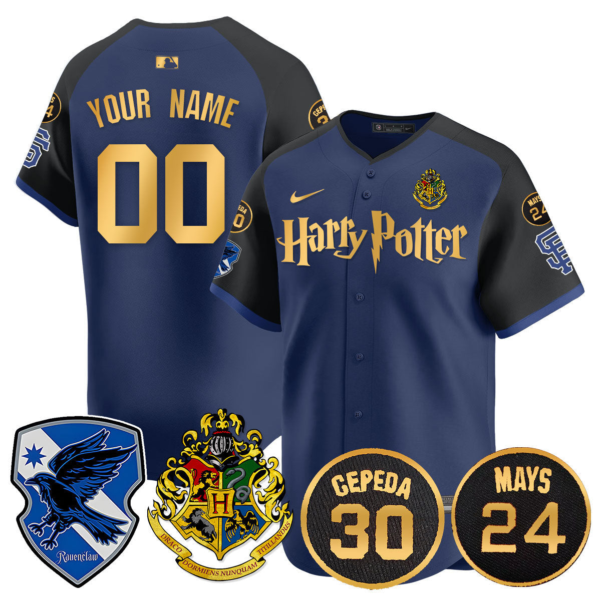 Custom Gender/Name Giants Harry Potter 2024 Limited Jersey - All Stitched