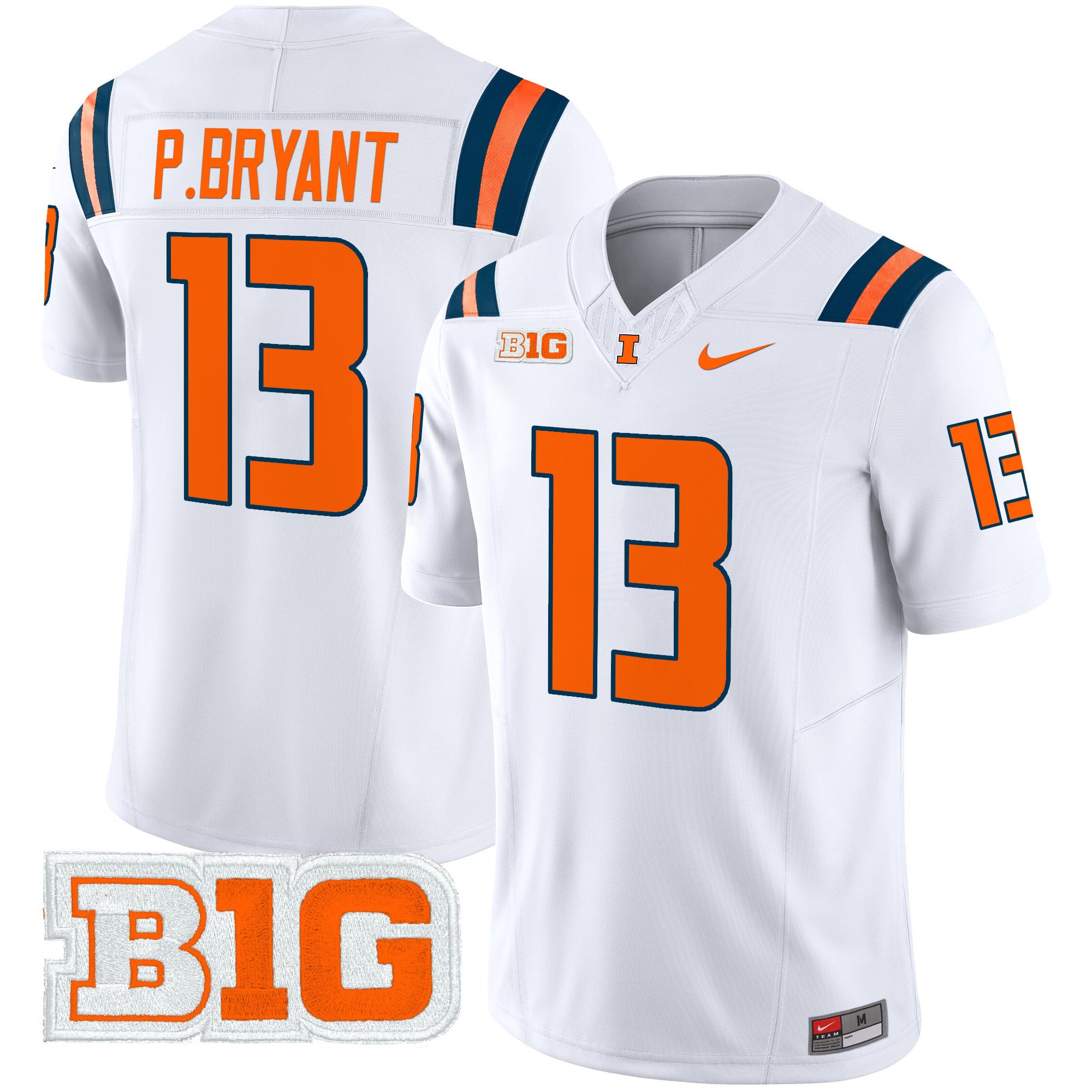 Men's Illinois Fighting Illini 2025 Vapor Limited Jersey - All Stitched