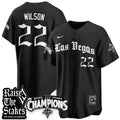 Las Vegas Aces 2025 WNBA Championship Baseball Jersey - All Stitched