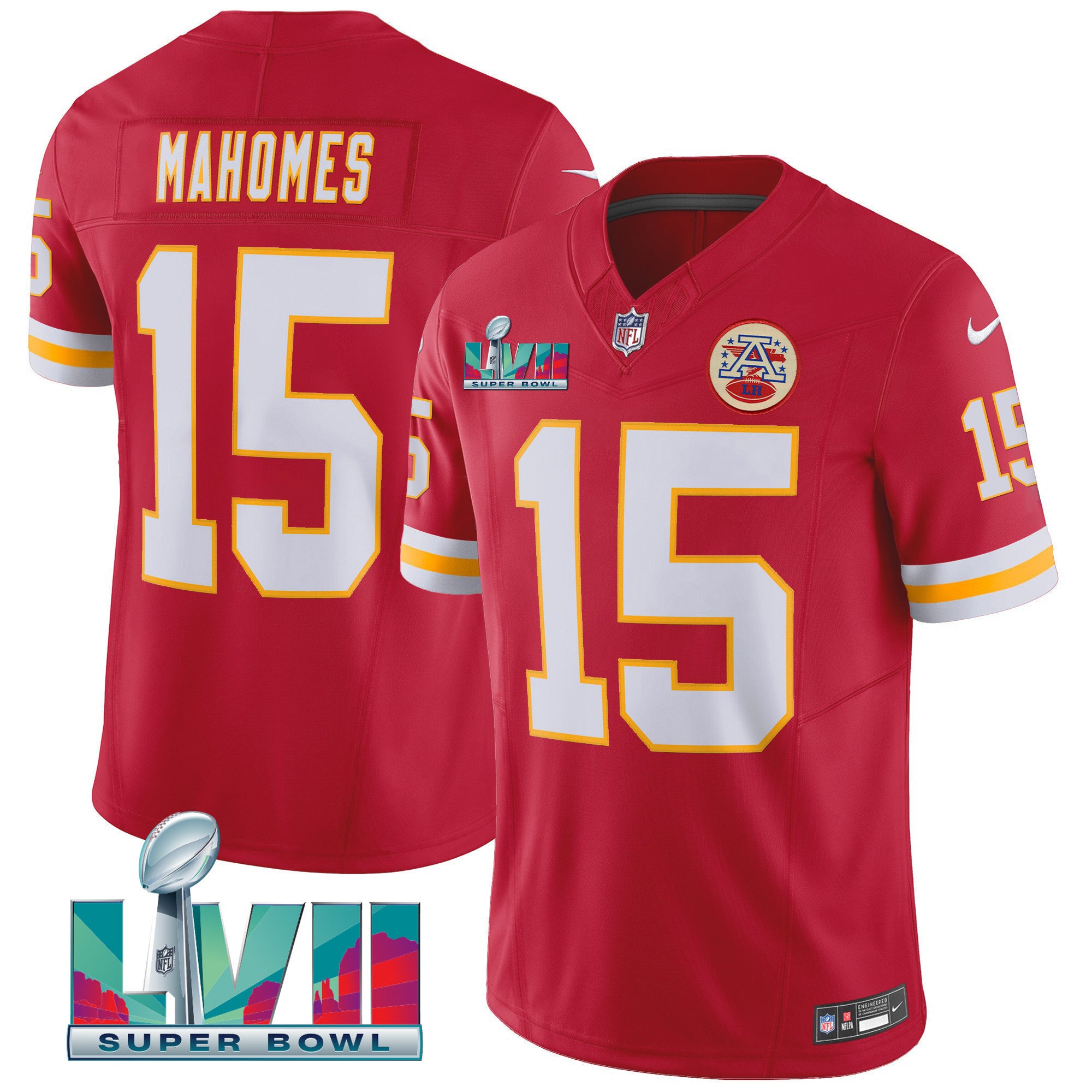 Men's Chiefs Throwback Limited Vapor Jersey - All Stitched