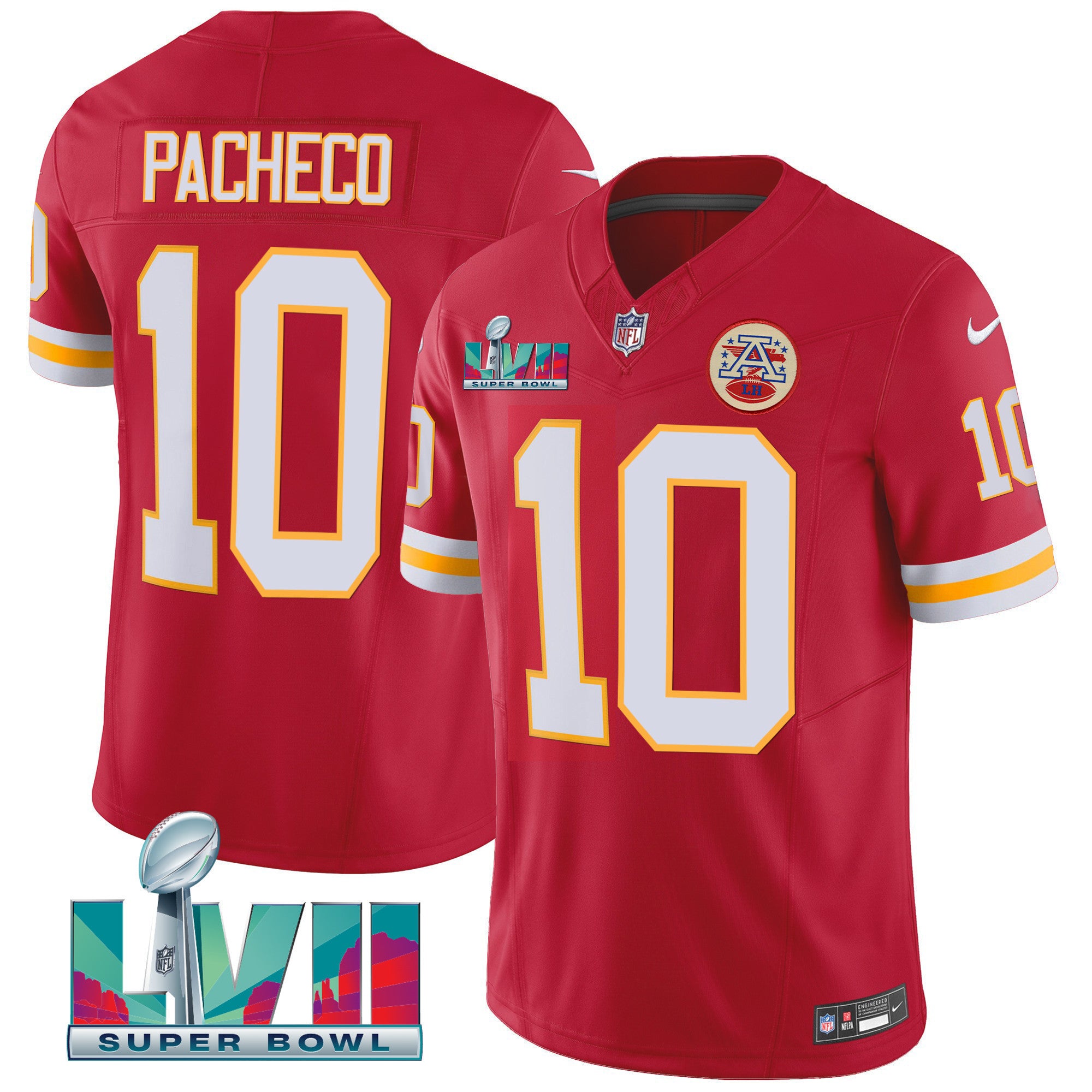 Men's Chiefs Throwback Limited Vapor Jersey - All Stitched