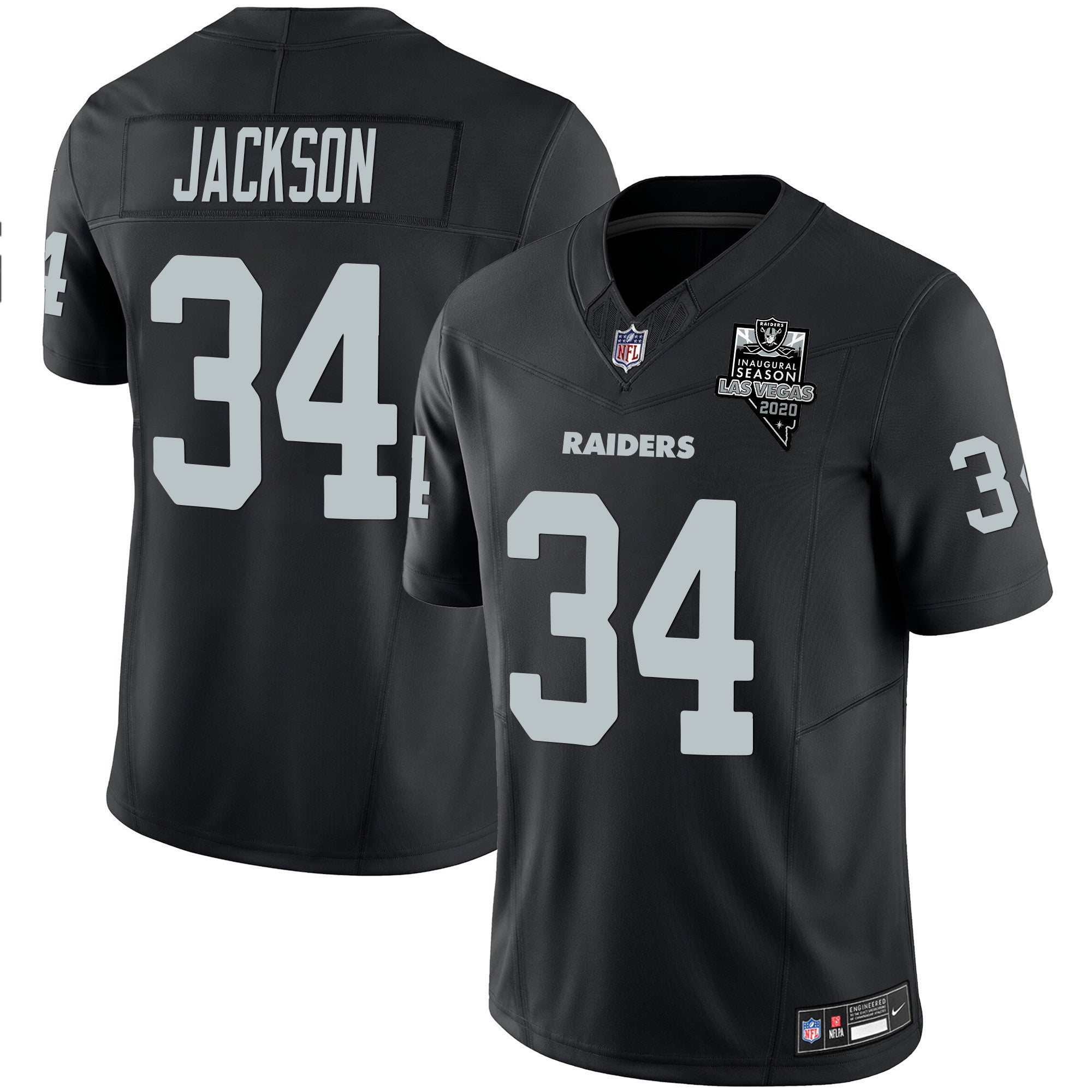 Men's Raiders Vapor Limited Jersey - All Stitched