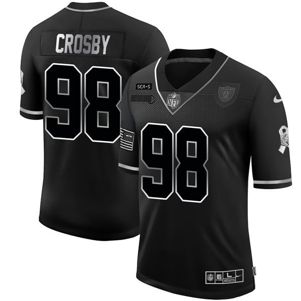Men's Las Vegas Raiders Salute To Service Jersey – All Stitched